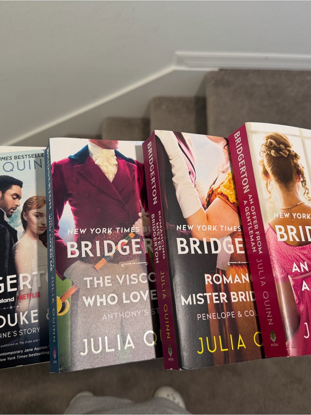 Bridgerton boxed set 1-4 books